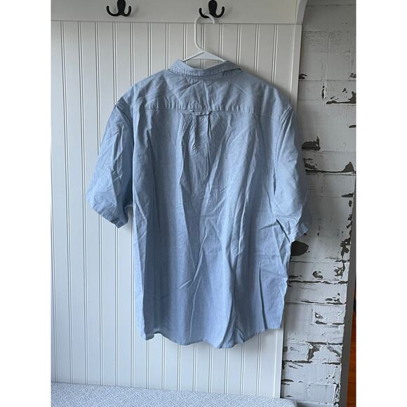 Old navy men's short sleeve blue and white striped tshirt size XXL NWT - Picture 4 of 4